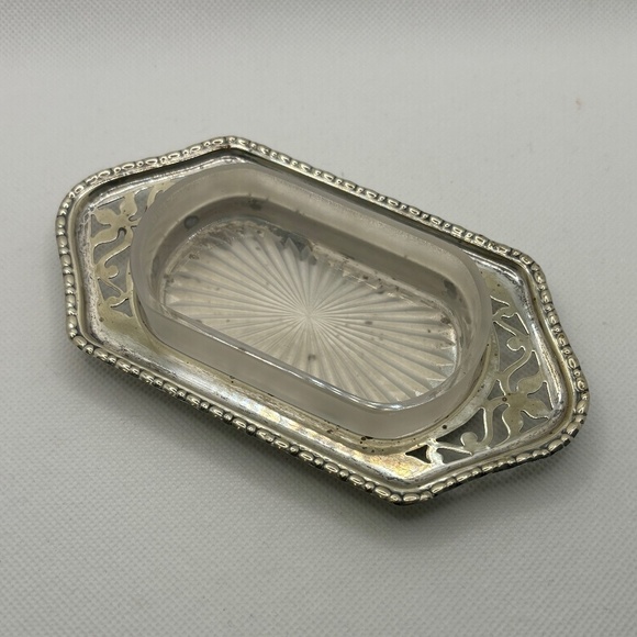 Hammon, Turner & Sons (H.T & S) Vintage Butter Dish, Silver Plated, England - Picture 1 of 7